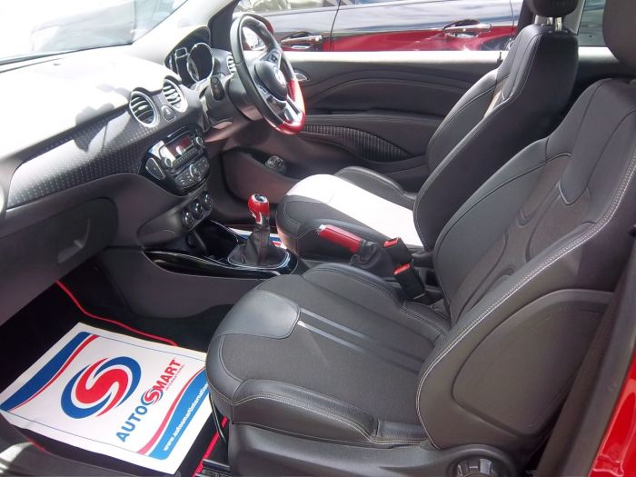 Vauxhall Adam 1.4 Slam Hatchback Petrol Red